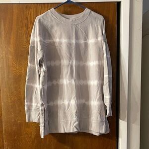 Old Navy Beige Crewneck Sweatshirt tunic length